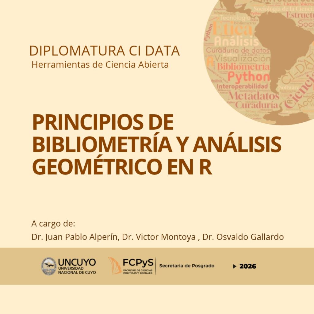 flyer modulo bibliometría
